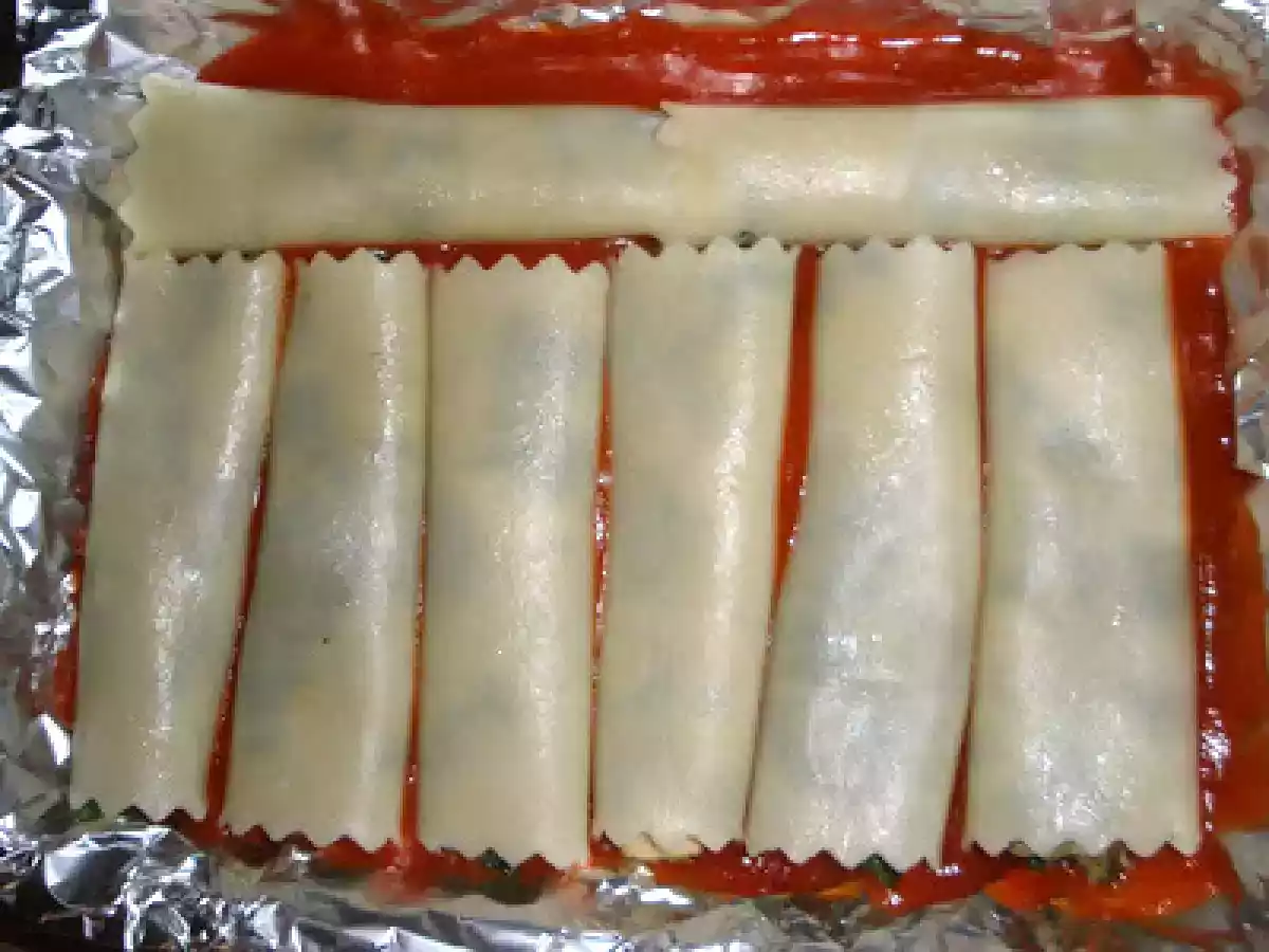 Canelones de espinaca y Bonito - foto 4