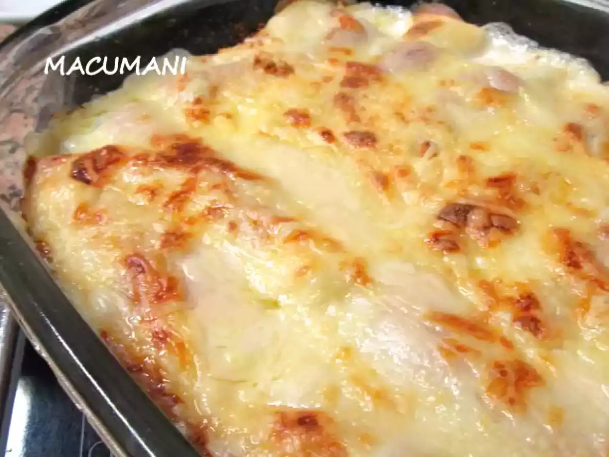Canelones de espinacas y jamón york - foto 4