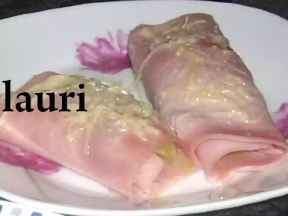 CANELONES DE JAMON YORK Y PAVO RELLENOS DE CALABACIN