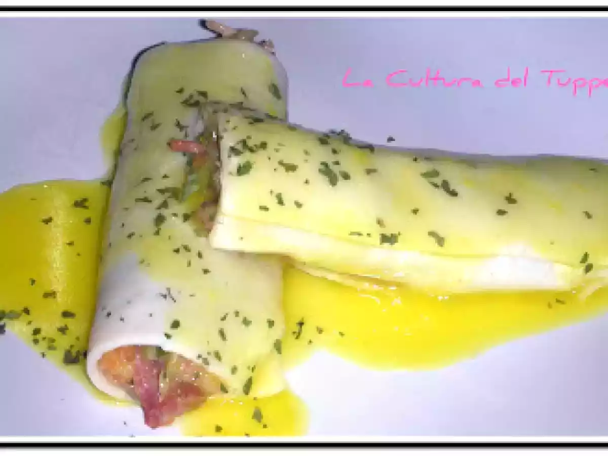 Canelones de Pato con salsa de Naranja (Paso a Paso)