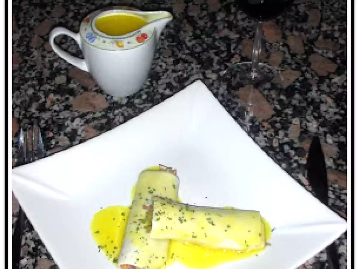 Canelones de Pato con salsa de Naranja (Paso a Paso) - foto 2