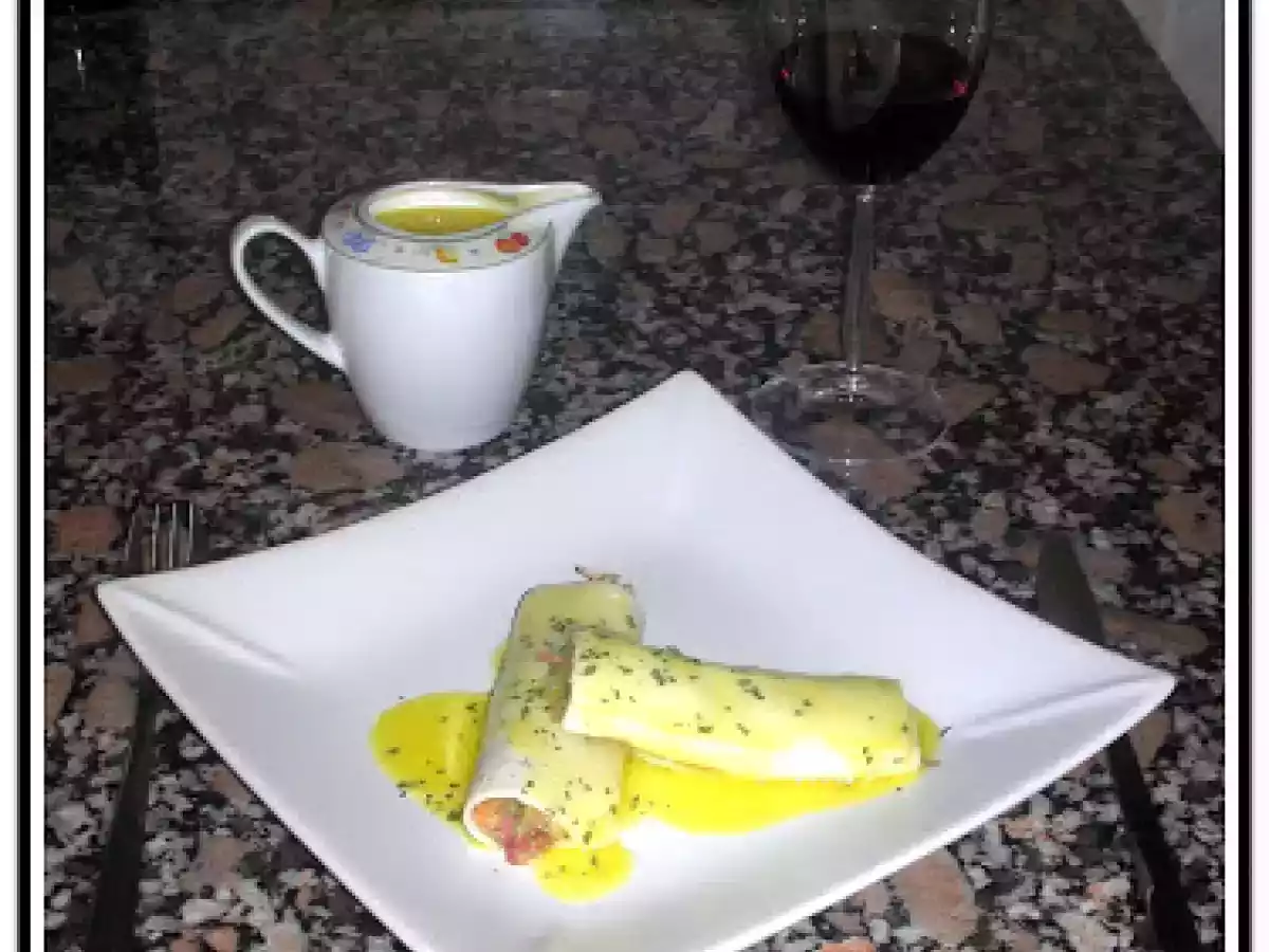 Canelones de Pato con salsa de Naranja (Paso a Paso) - foto 9