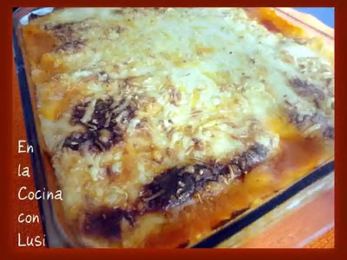 Canelones de Salchichas - foto 2