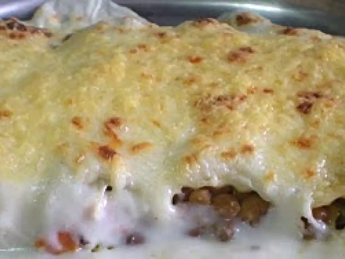CANELONES DE VERDURAS Y LENTEJAS - foto 3