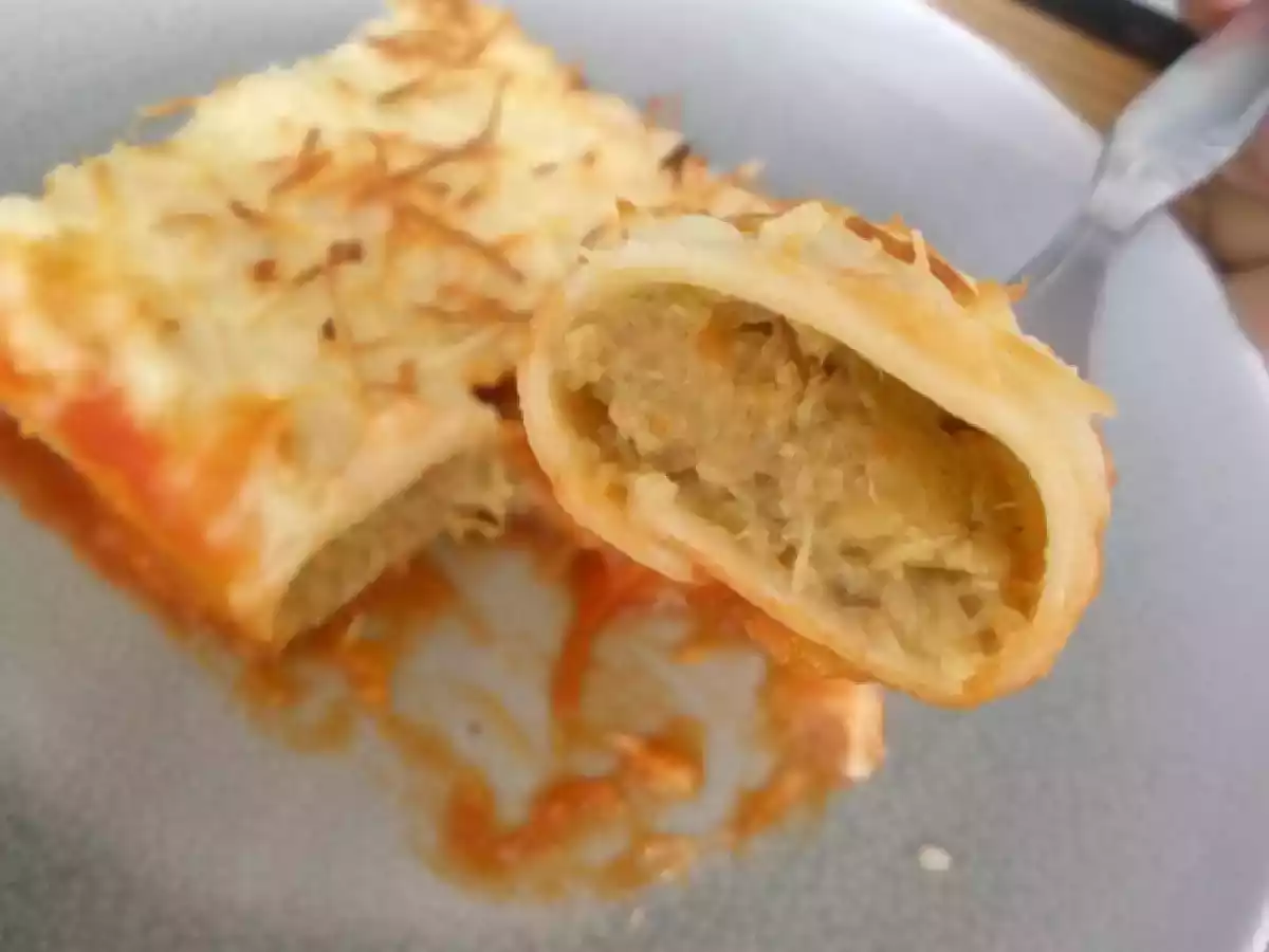 Canelones Rellenos de Cocido - foto 2