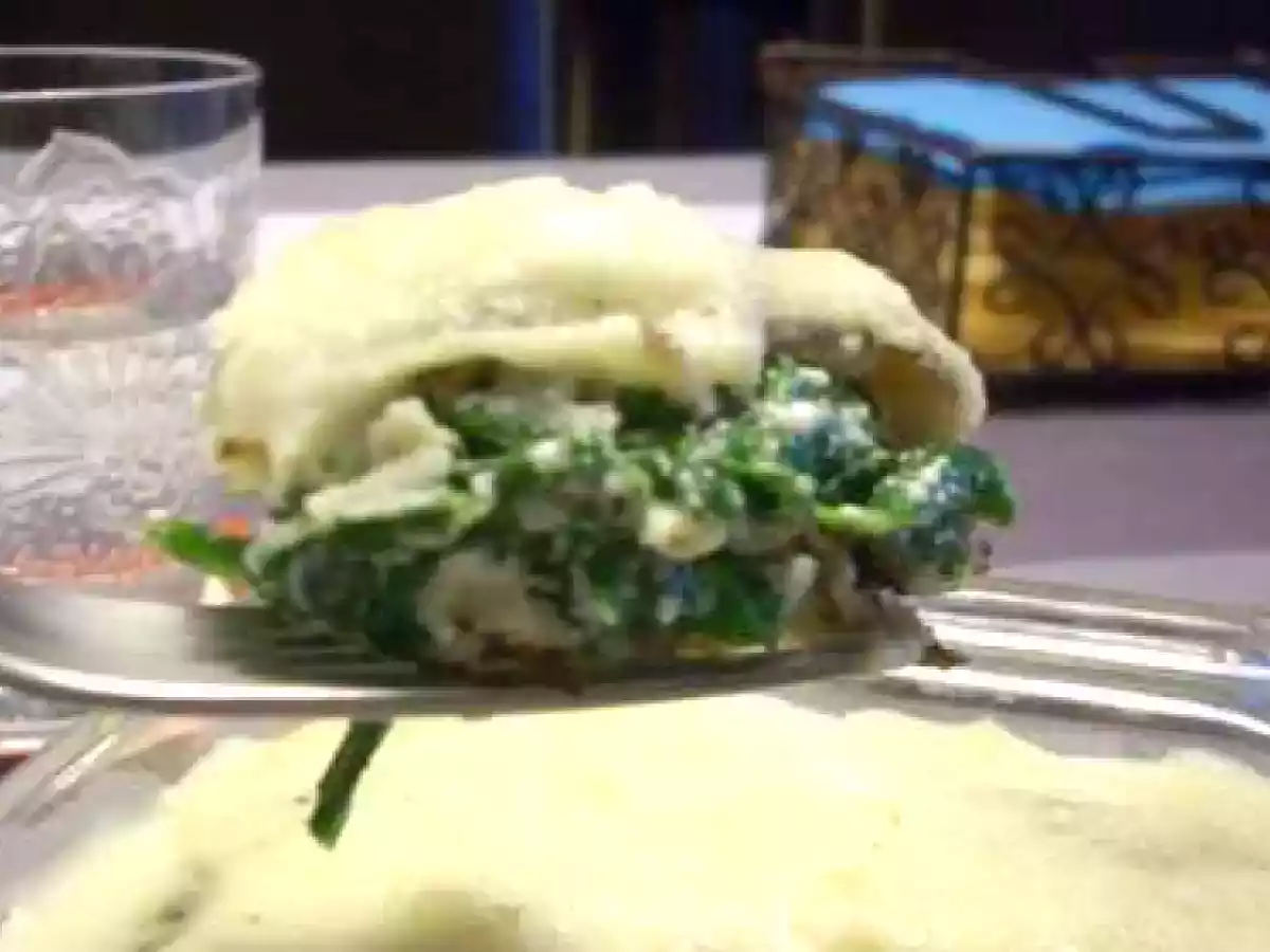 Canelones Rellenos de Espinacas