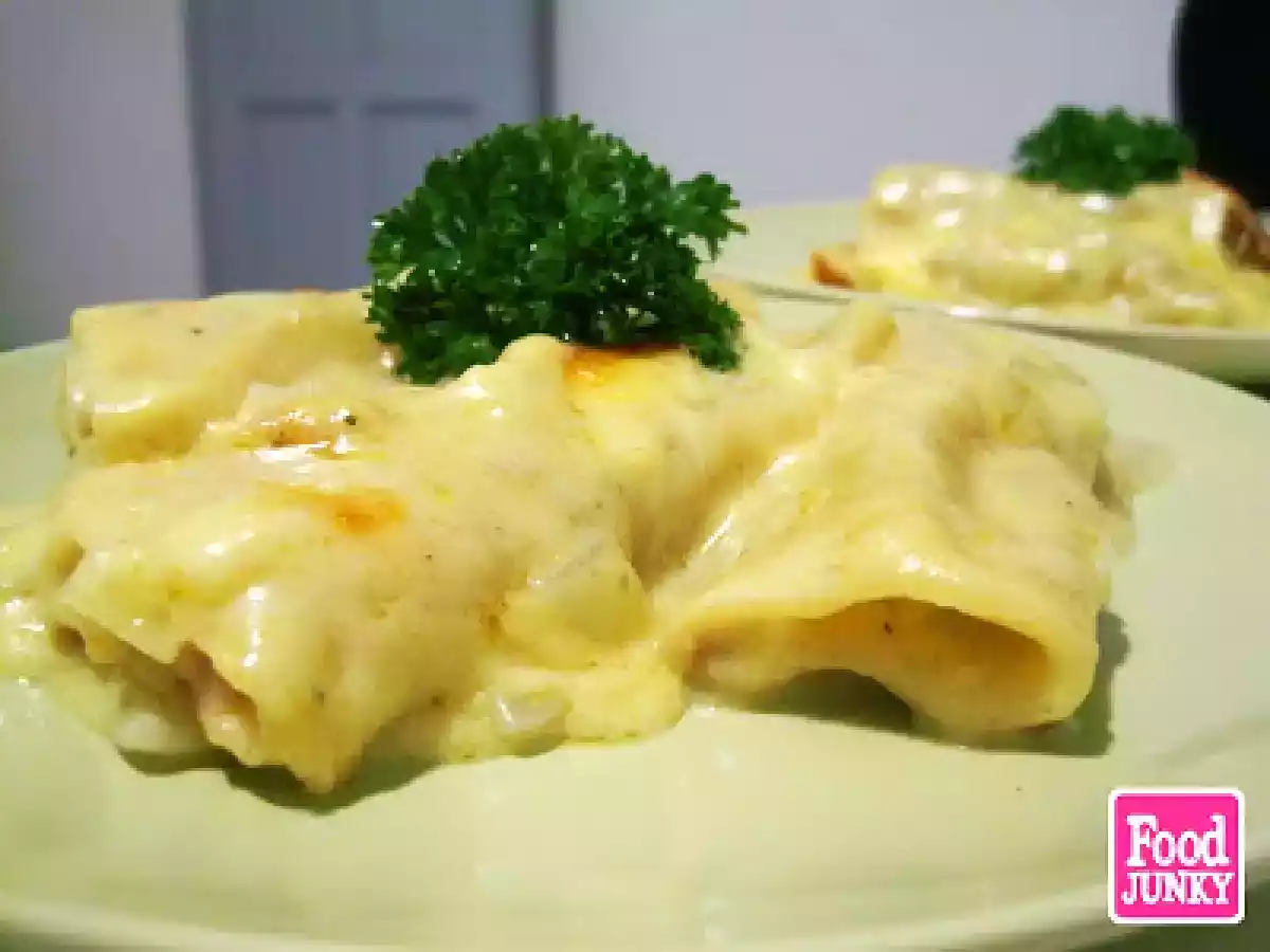 Canelones rellenos de palmito - foto 2