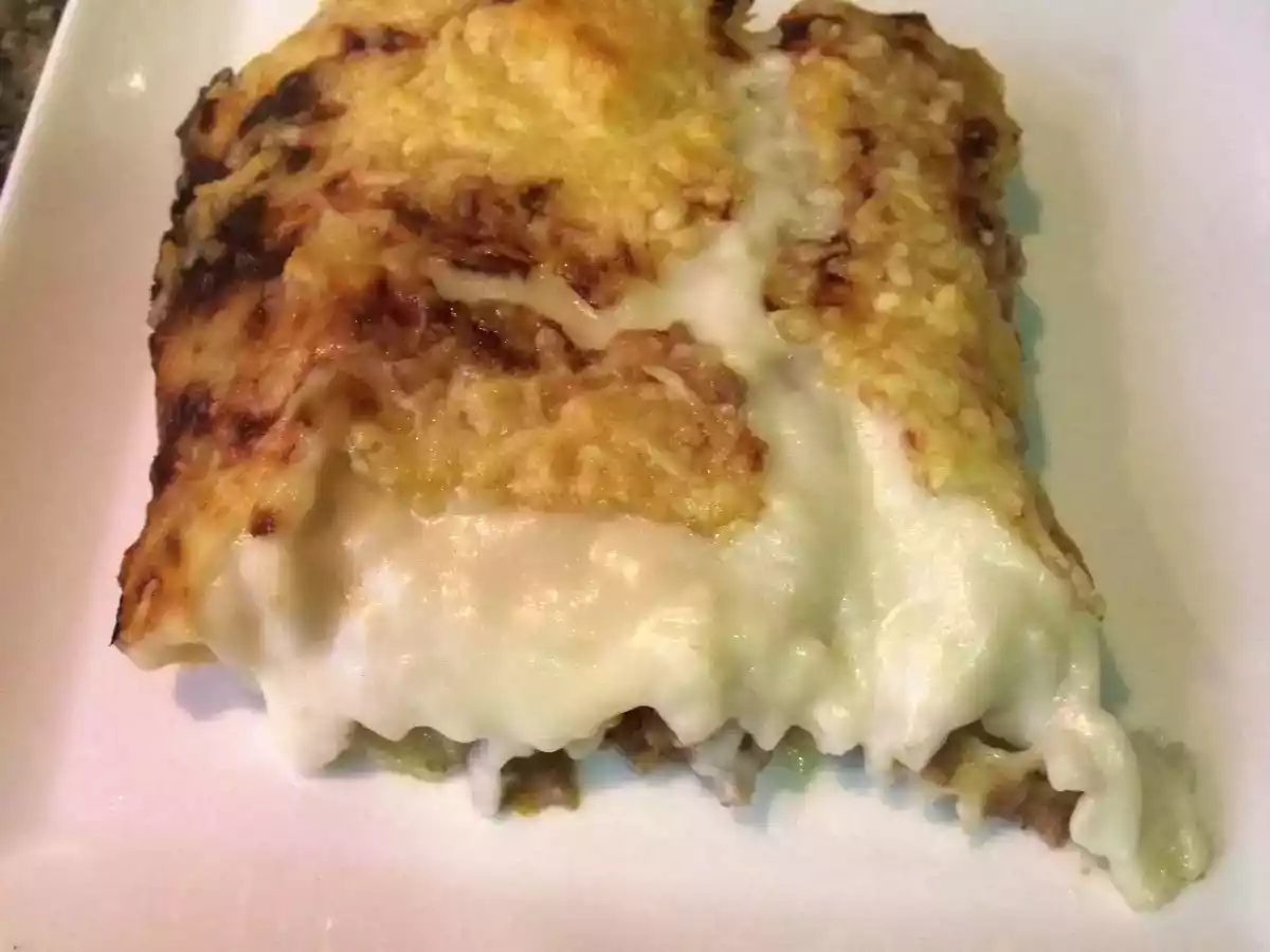 Canelones rellenos de paté