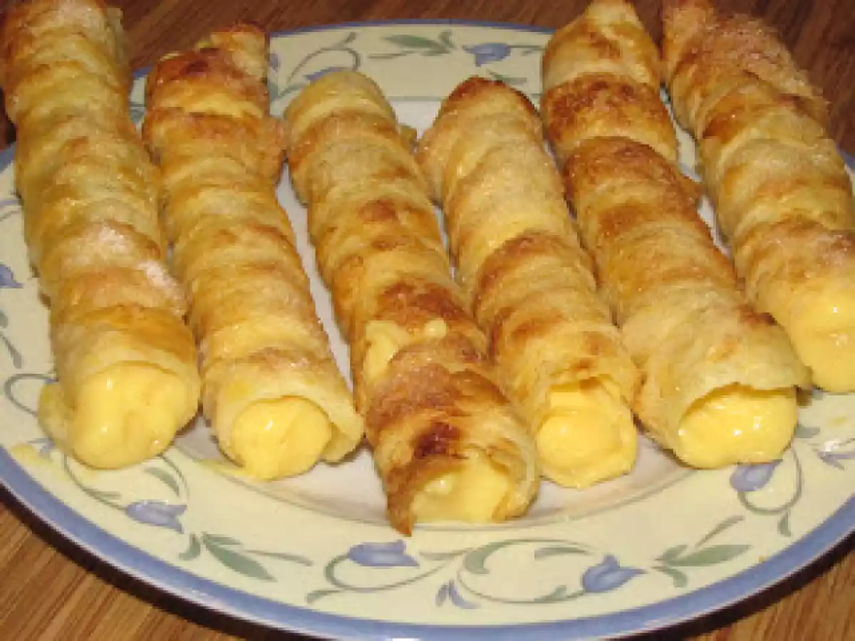 Canutillos de hojaldre