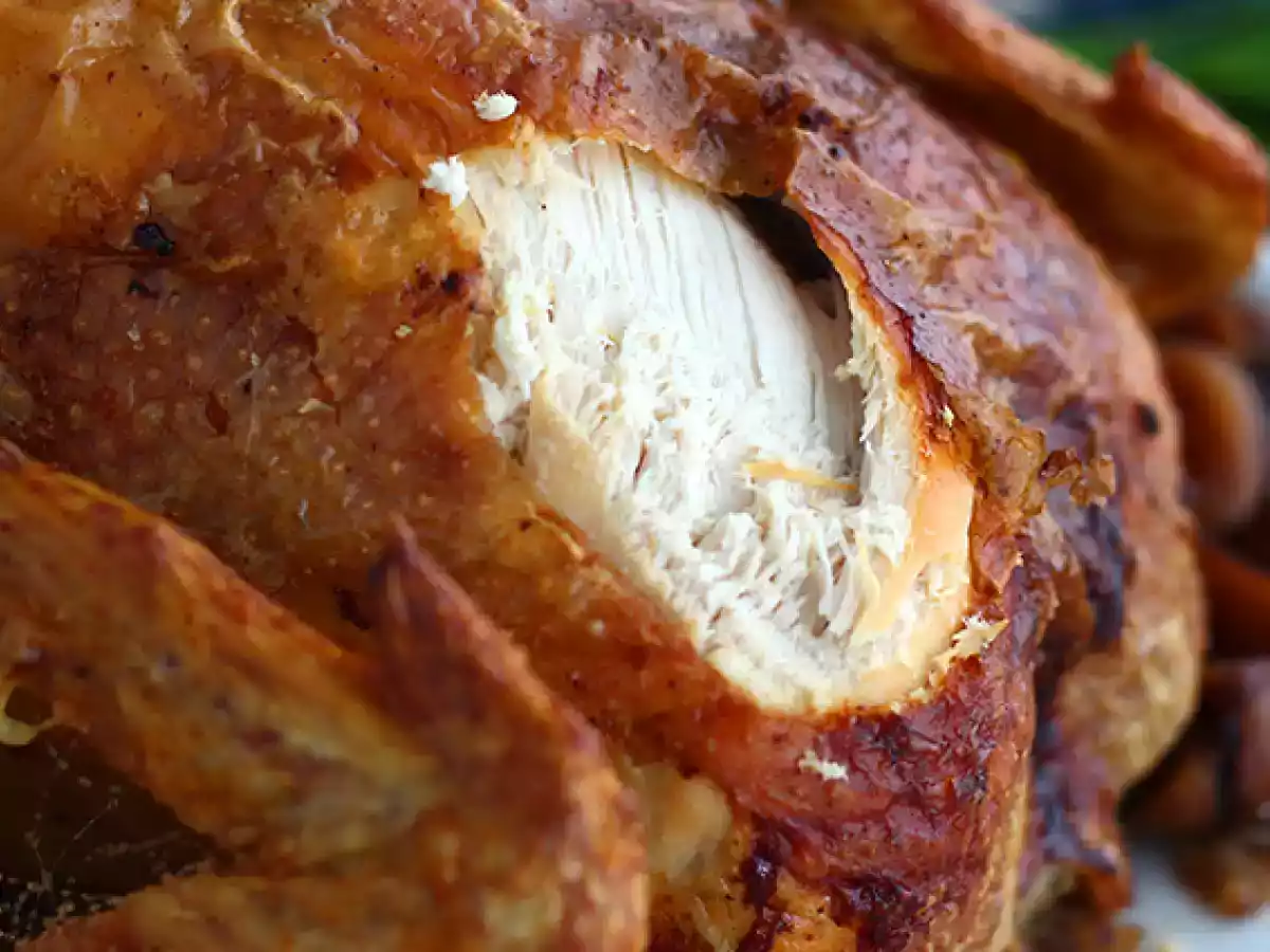 Capón relleno con castañas en miel - foto 5