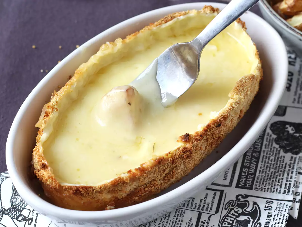 Caprice des Dieux rebozado en freidora de aire con patatas crujientes - foto 3