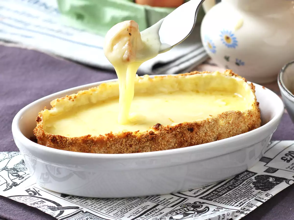 Caprice des Dieux rebozado en freidora de aire con patatas crujientes - foto 5