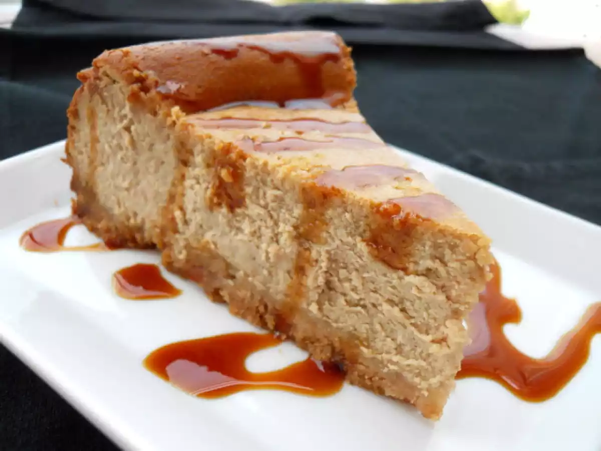 Capuccino Cheesecake, Tarta de queso y café