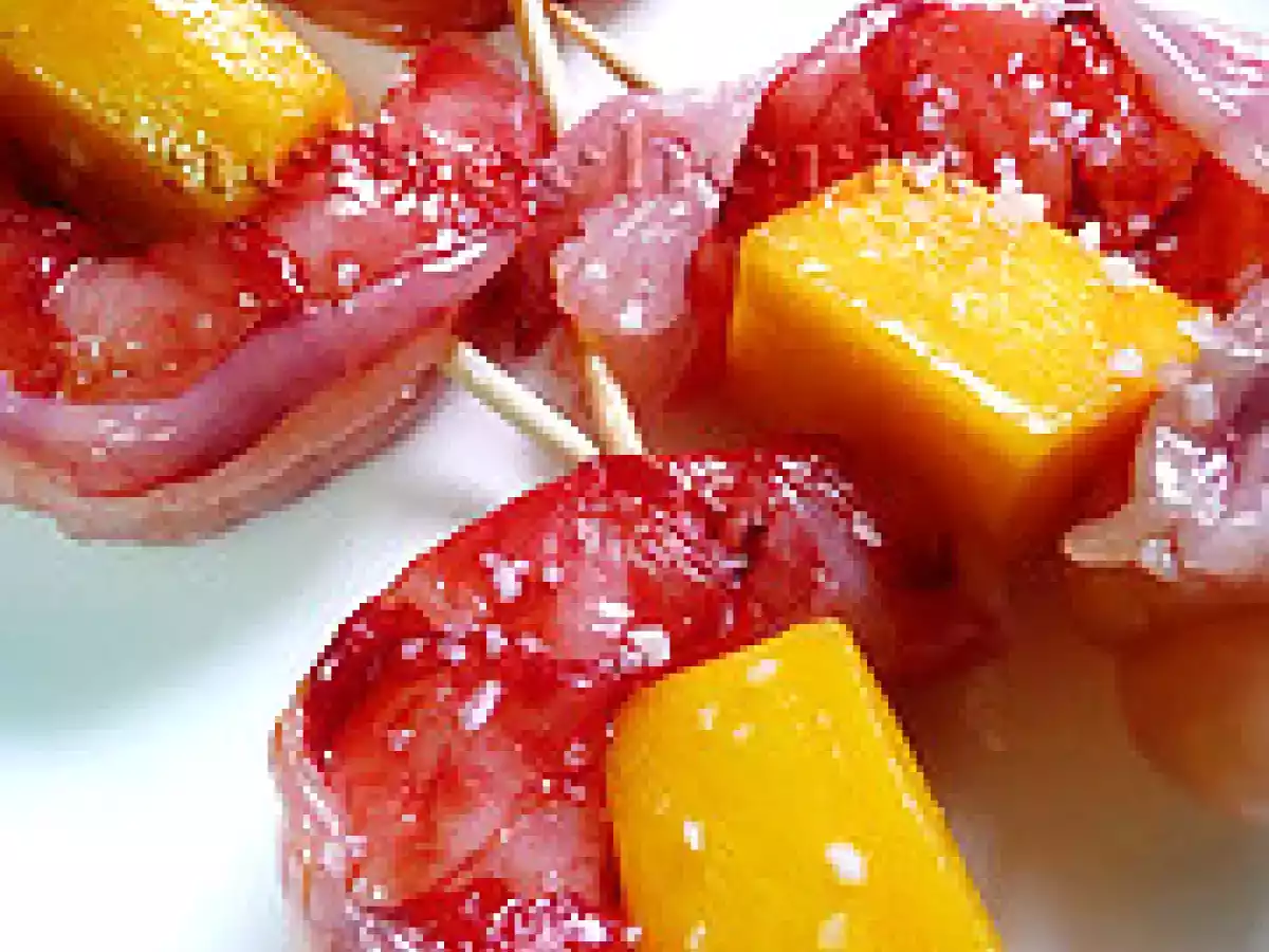 Carabineros con salsa de naranjas - foto 3