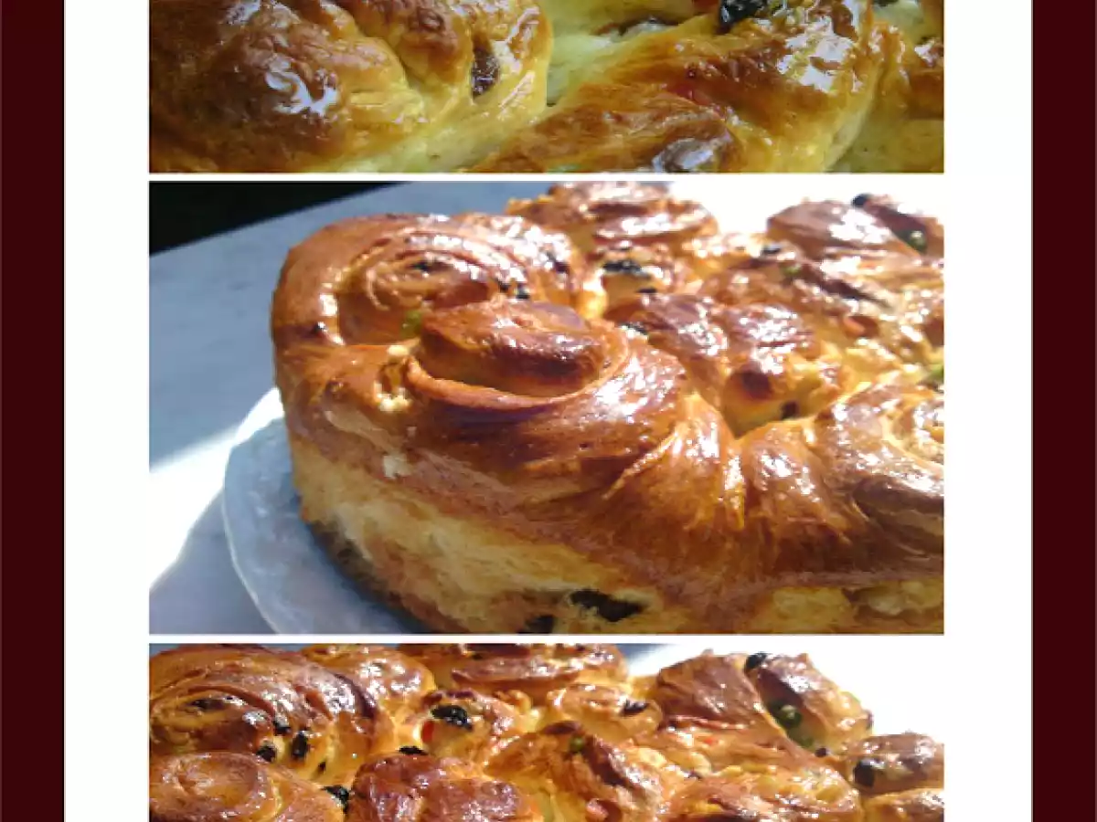 Caracolas de Brioche con Pasas y Frutas Confitadas - foto 2
