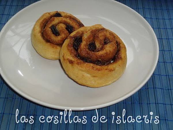 Caracolas de canela