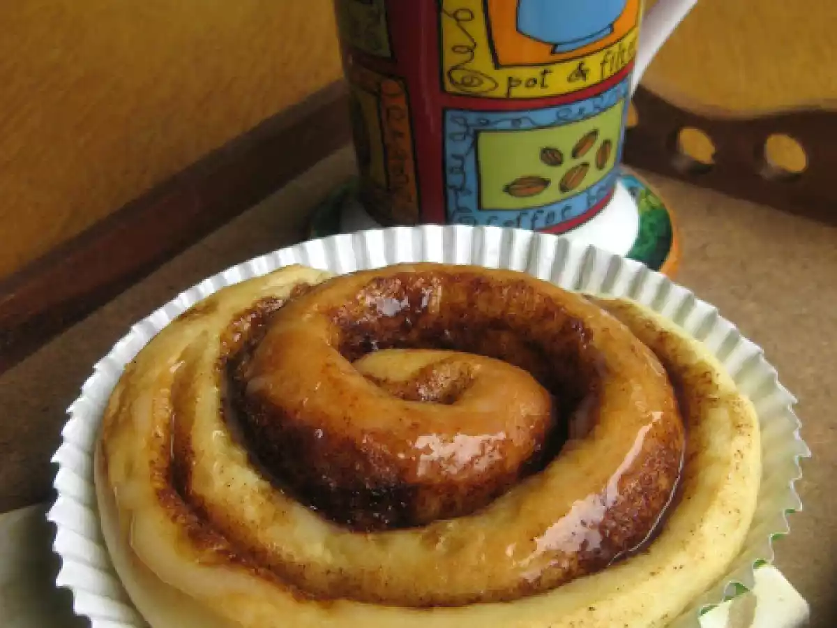 Caracolas de canela (cinnamon rolls) y premio! - foto 2