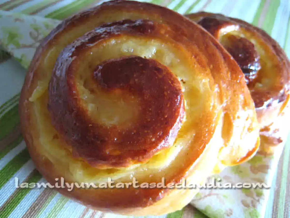 Caracolas de crema y buttermilk - foto 3