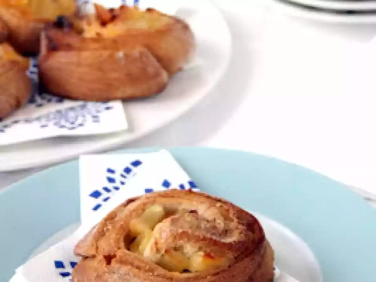 Caracolas de manzana