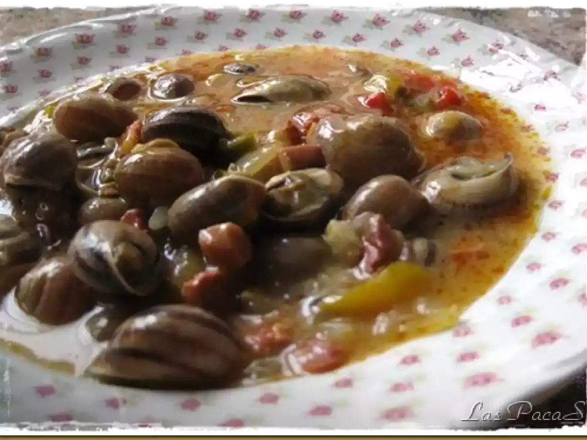 Caracoles a la Burgalesa