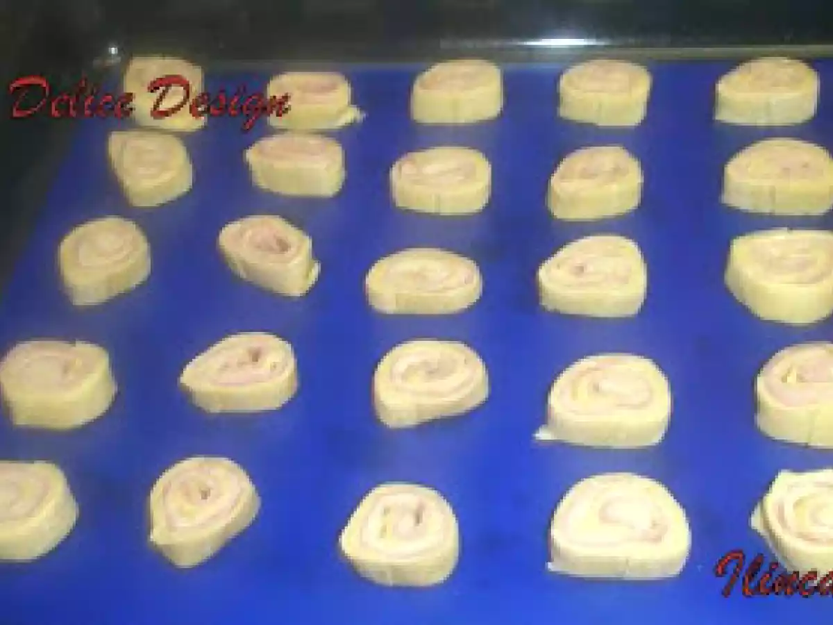 Caracoles de jamón y queso - foto 2