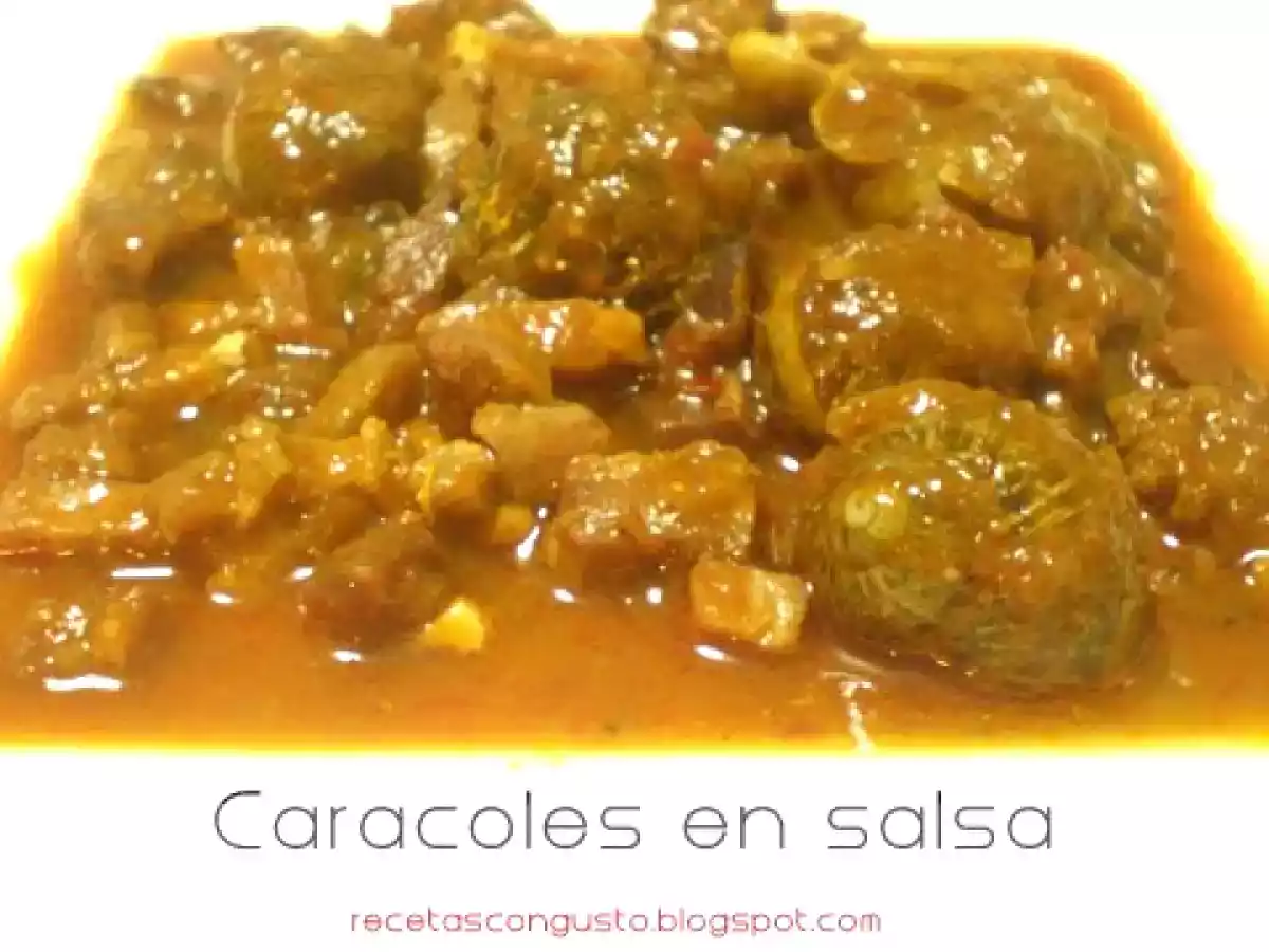 Caracoles en salsa de mi bisabuela