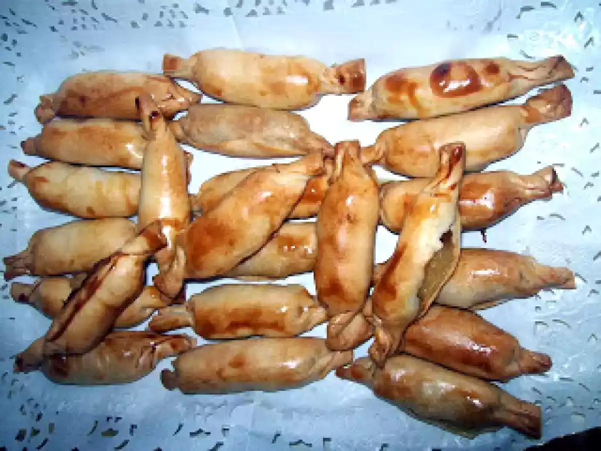 Caramelos de foie y manzana