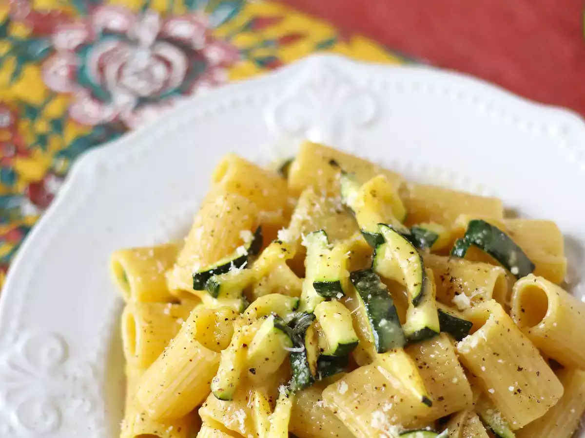 Carbonara de calabacín: una receta vegetariana fácil y muy cremosa - foto 3