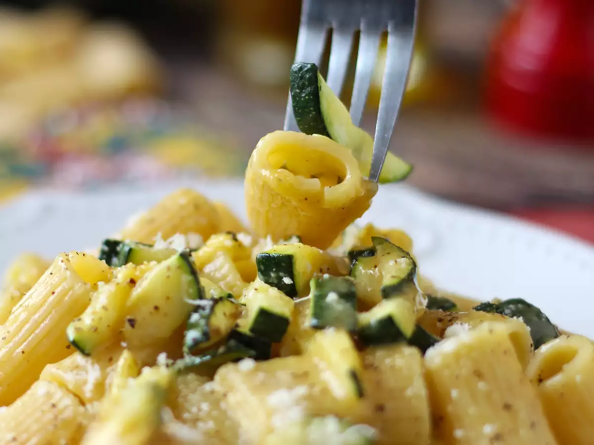 Carbonara de calabacín: una receta vegetariana fácil y muy cremosa - foto 4