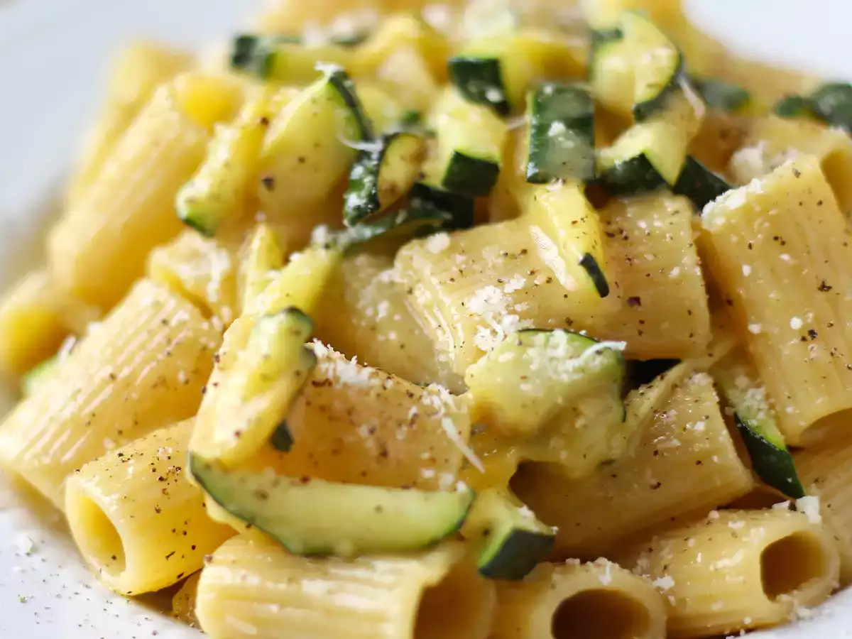 Carbonara de calabacín: una receta vegetariana fácil y muy cremosa - foto 5
