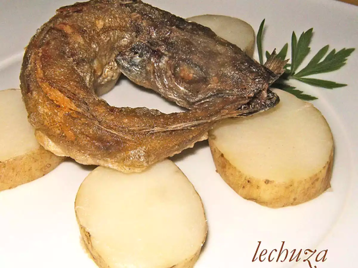 Cariocas fritas con cachelos