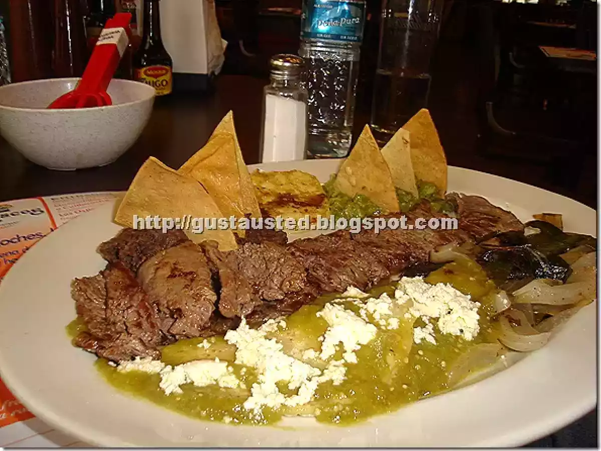 CARNE ASADA A LA TAMPIQUEÑA RECETA ORIGINAL