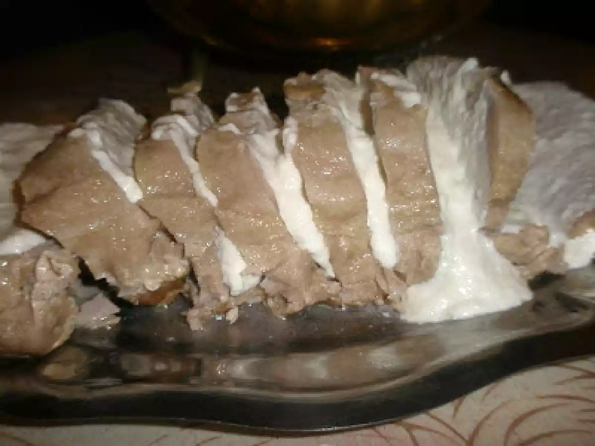 Carne asada al queso