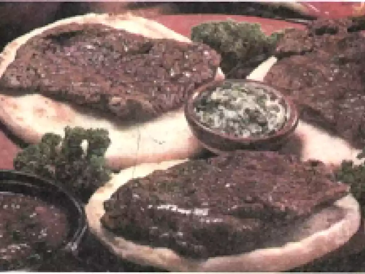 Carne asada en tiesto