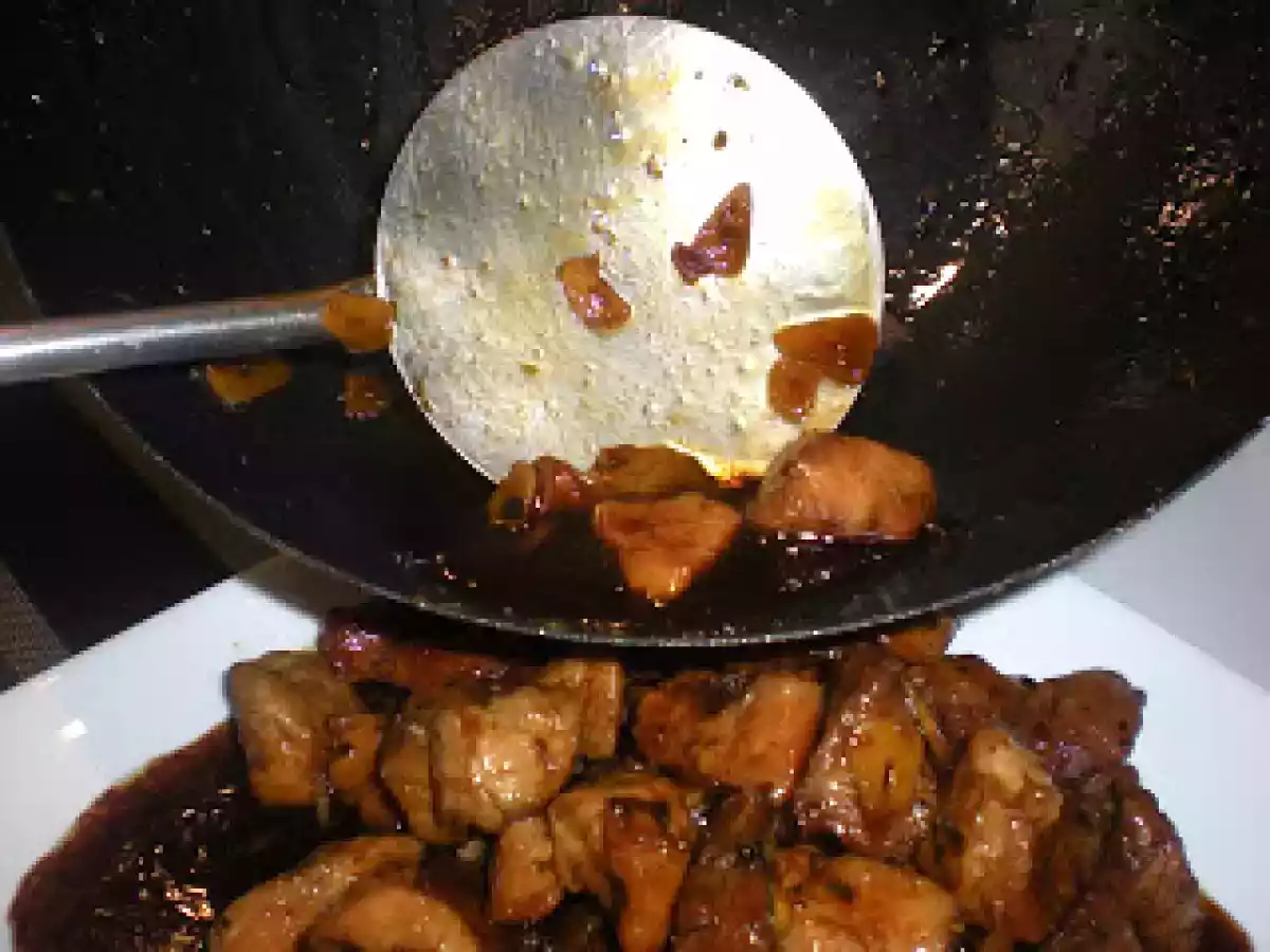 Carne de aguja con reducción de jerez semi dulce - foto 3