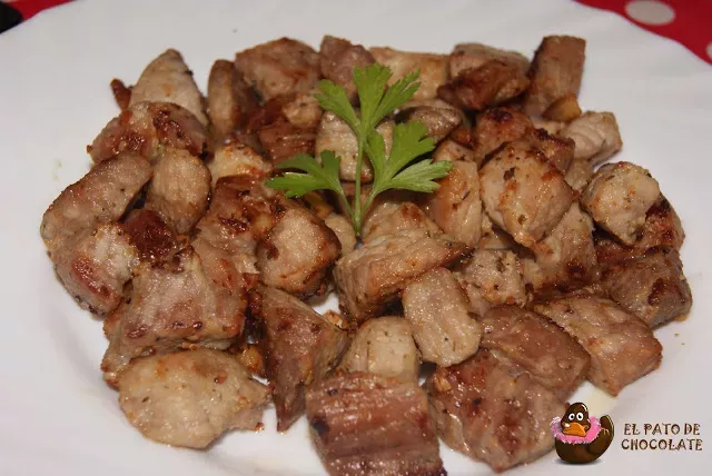 Carne de cochino frita - Receta Petitchef
