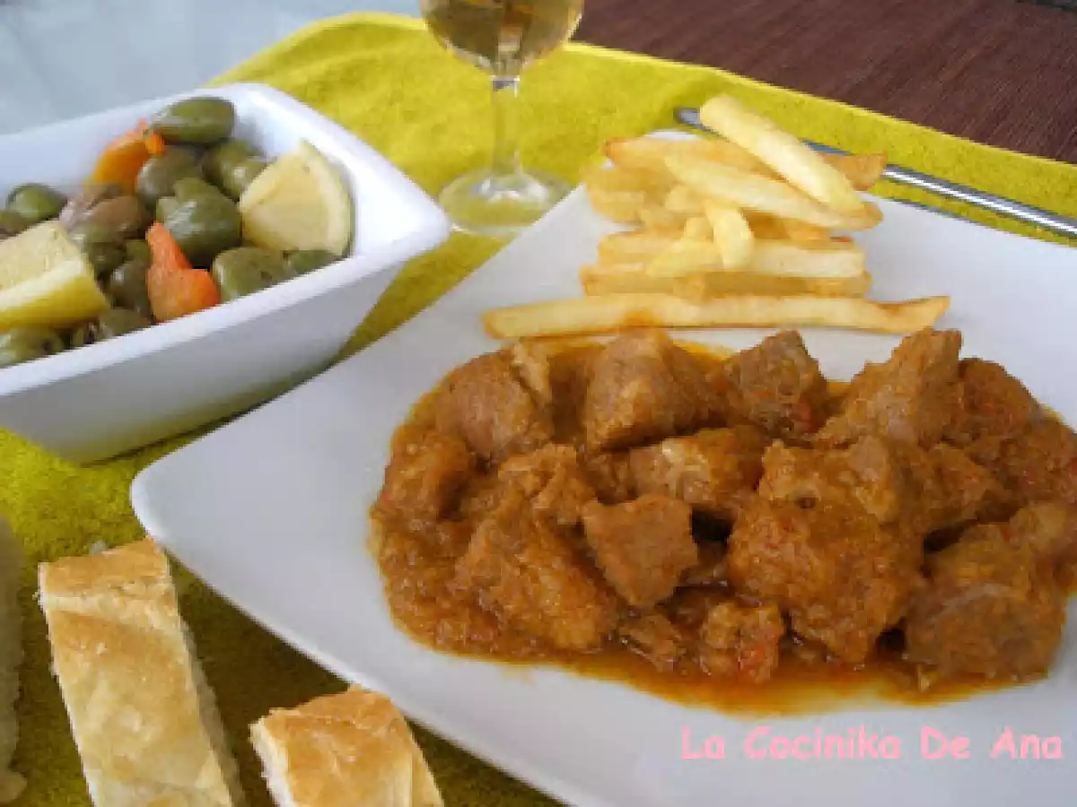 Carne en salsa de cabezada - foto 2