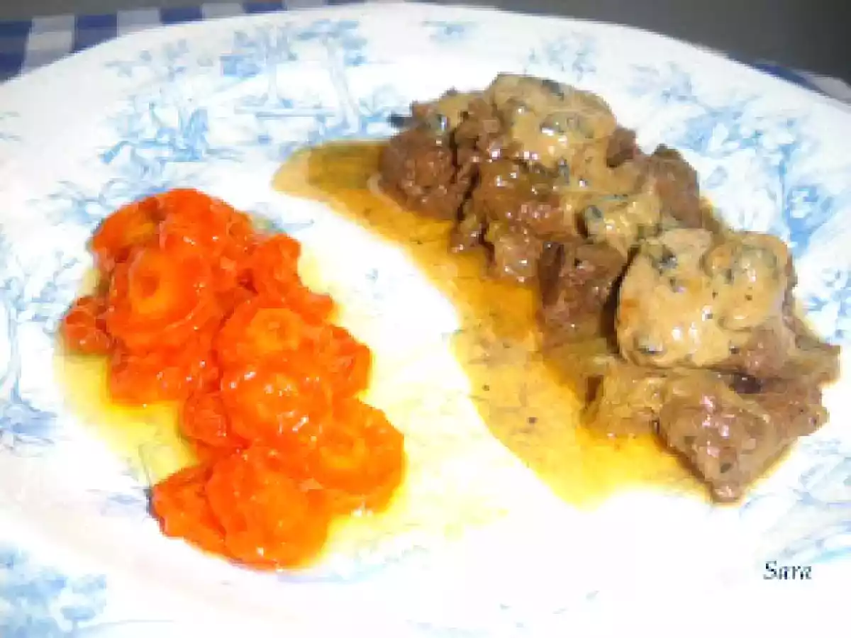 Carne guisada con trufas y zanahoria glaseada - foto 3