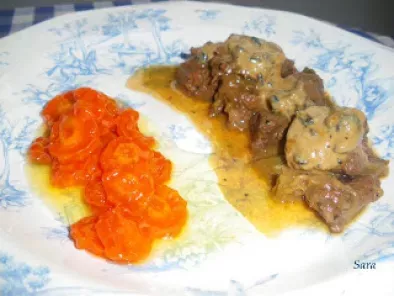 Carne guisada con trufas y zanahoria glaseada - foto 3