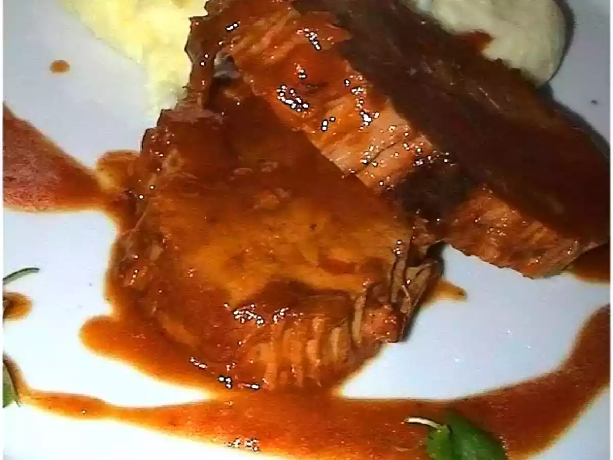 Carne mechada a la chilena con puré - foto 2