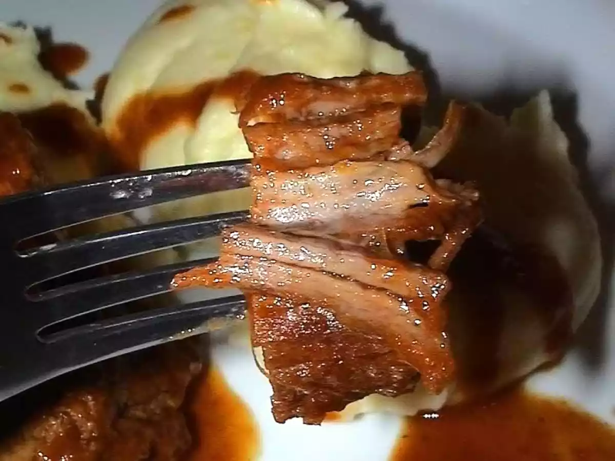 Carne mechada a la chilena con puré - foto 3