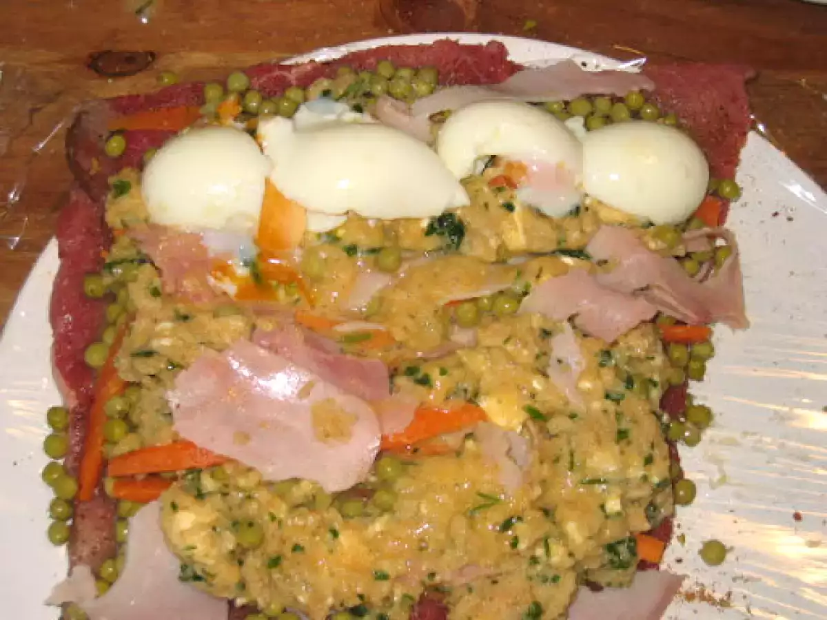 Carne rellena al microondas - foto 9