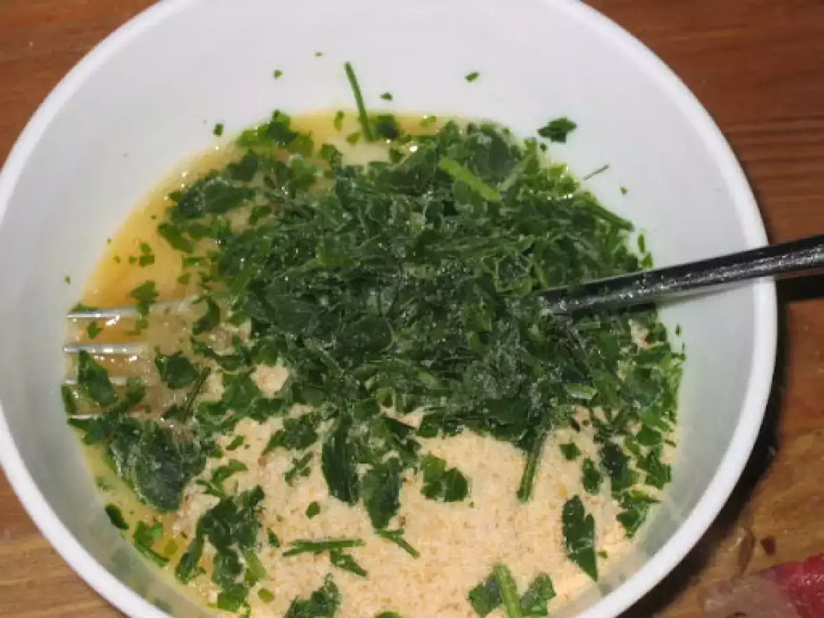 Carne rellena al microondas - foto 11