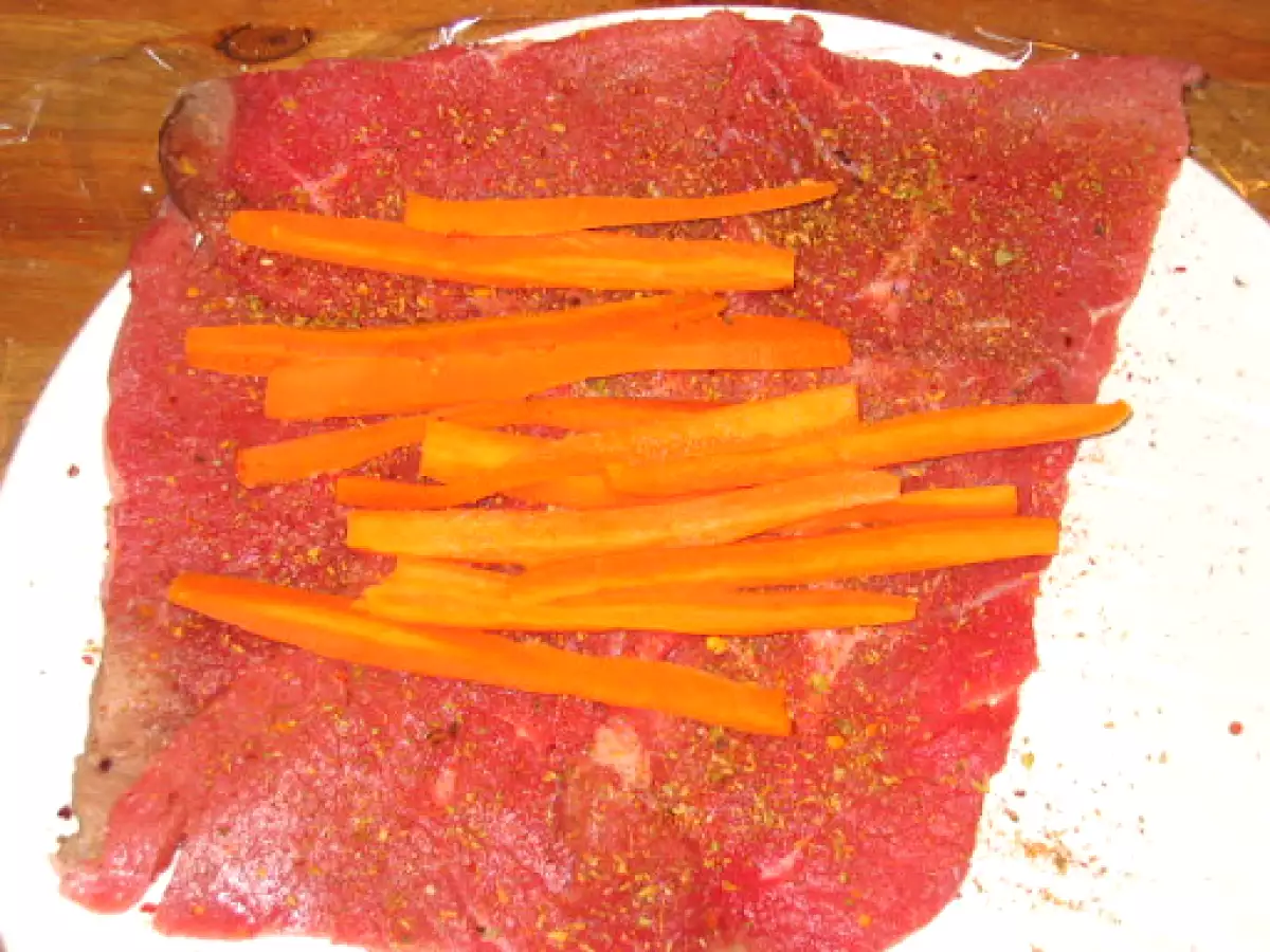 Carne rellena al microondas - foto 13