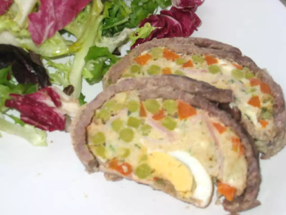 Carne rellena al microondas - foto 16