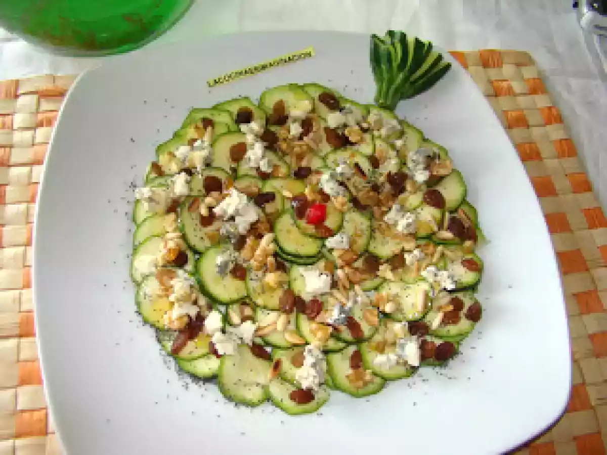 Carpaccio de calabacin