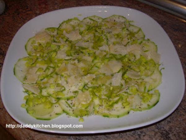 Carpaccio de Calabacín