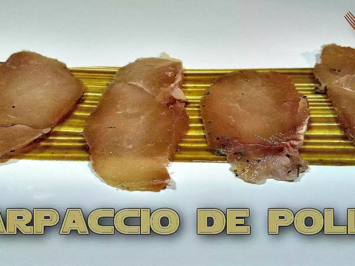 Carpaccio de Pollo