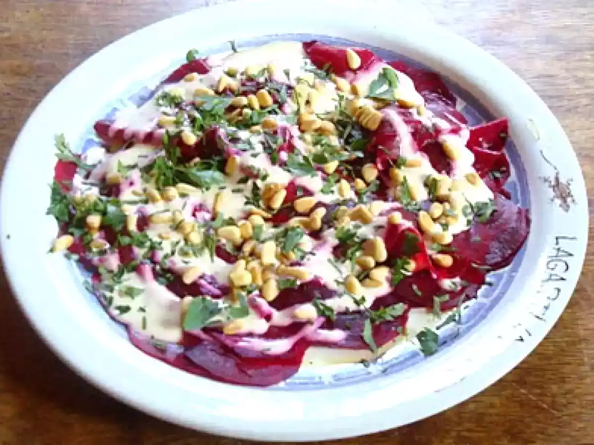 Carpaccio de Remolacha