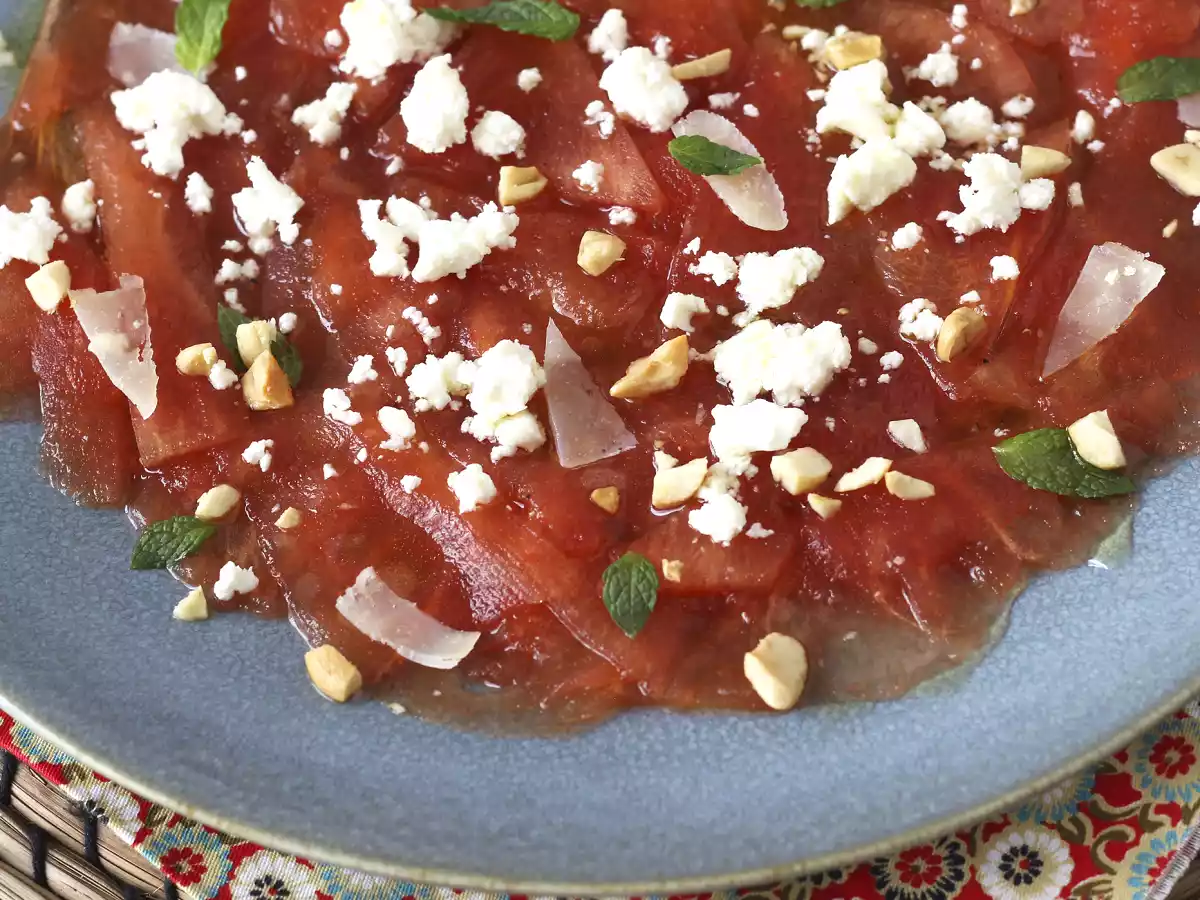 Carpaccio de Sandía: el entrante refrescante para el verano - foto 6